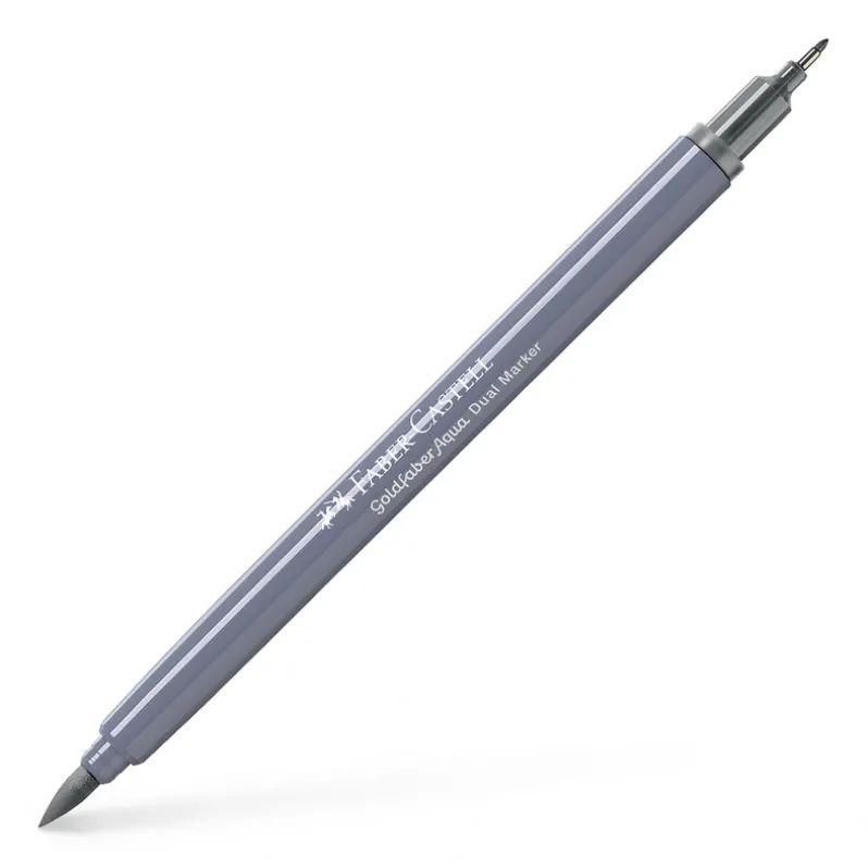 Tusser dobbelt Goldfaber Aqua cold grey l 230