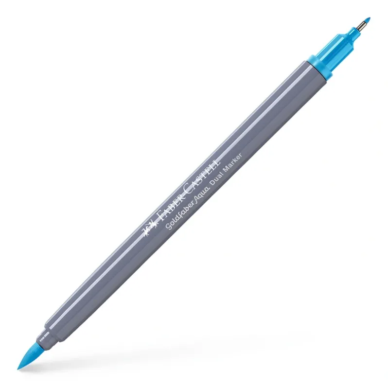 Tusser dobbelt Goldfaber Aqua manganese blue 245
