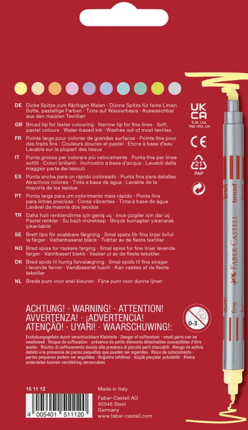Tusser Faber-Castell dobbelt