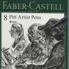 Tusser Pitt Artist Pen Sort 8 Ass
