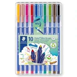 Tusser Staedtler triplus color 10 ass.