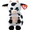 TY Herdly cow beanie bellies