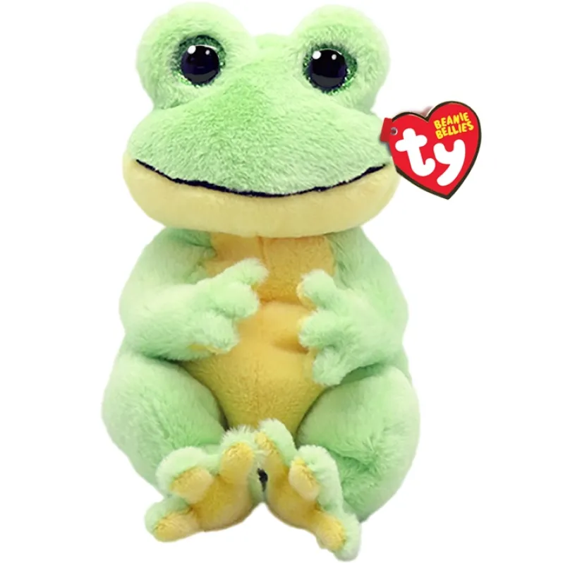 TY Snapper frog beanie bellies
