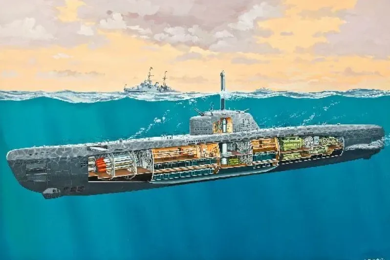 U-Boat XXI Type w, Interieur