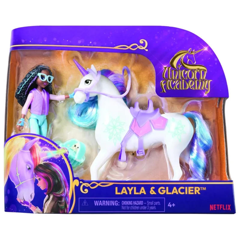 Unicorn Academy Dukke & Enhjørning ass.