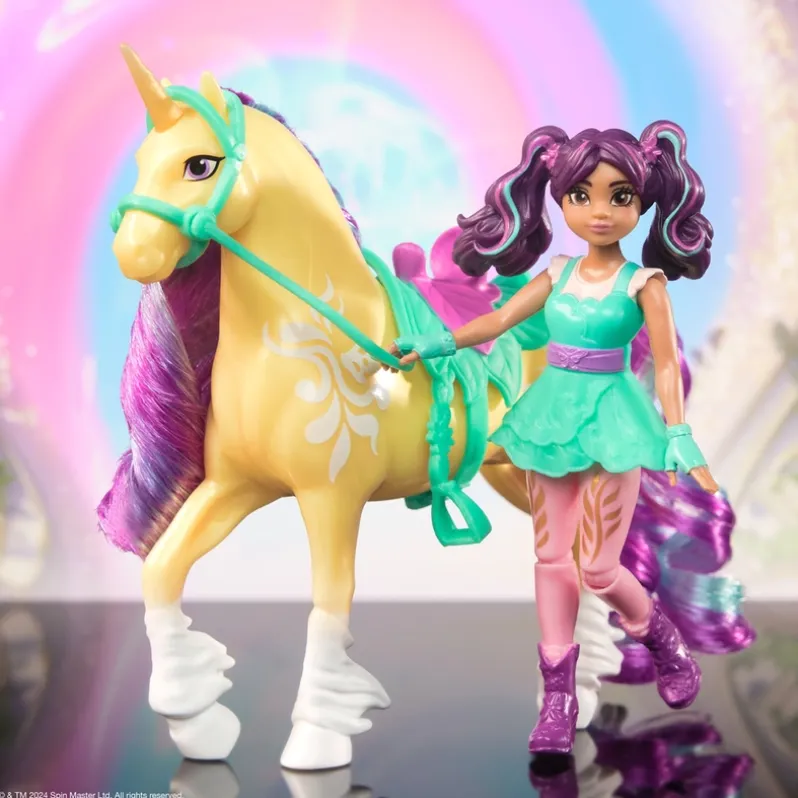 Unicorn Academy Dukke & Enhjørning ass.