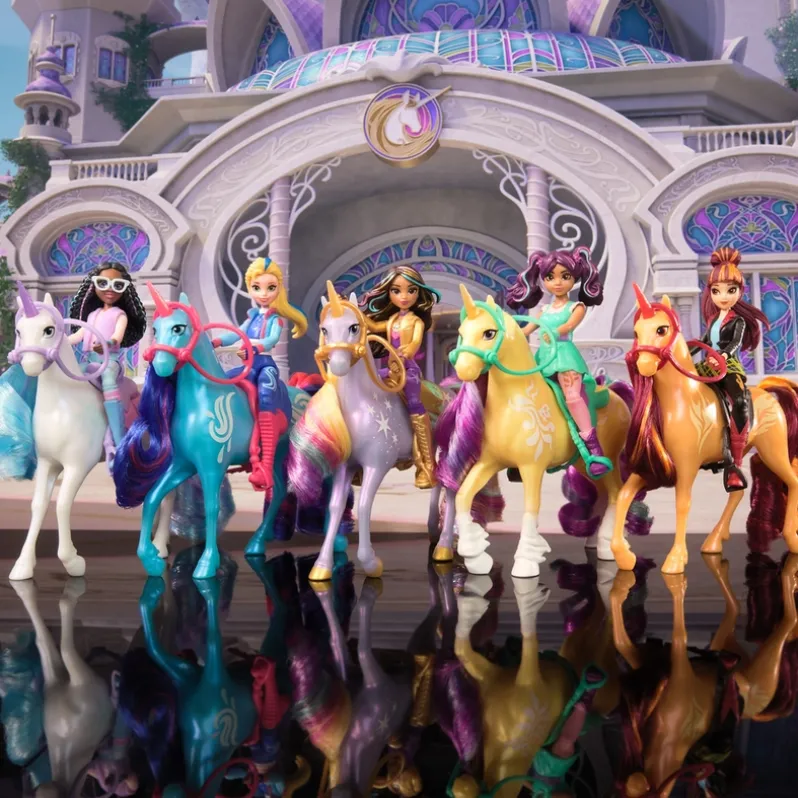 Unicorn Academy Dukke & Enhjørning ass.