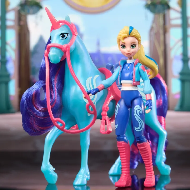 Unicorn Academy Dukke & Enhjørning ass.