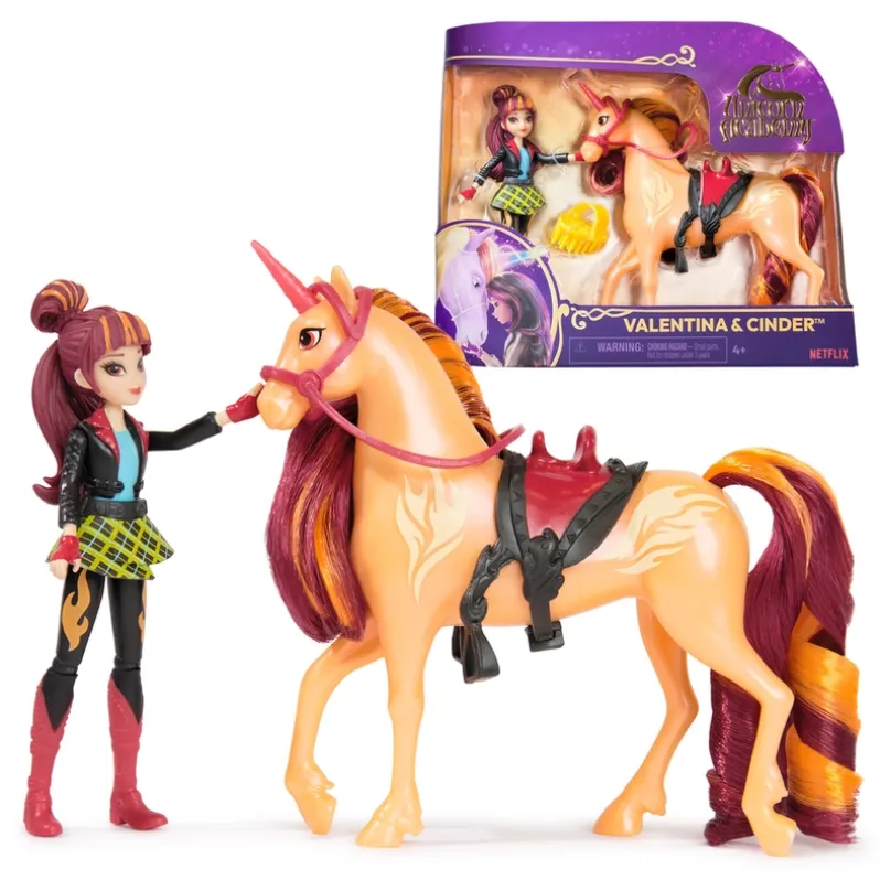 Unicorn Academy Dukke & Enhjørning ass.