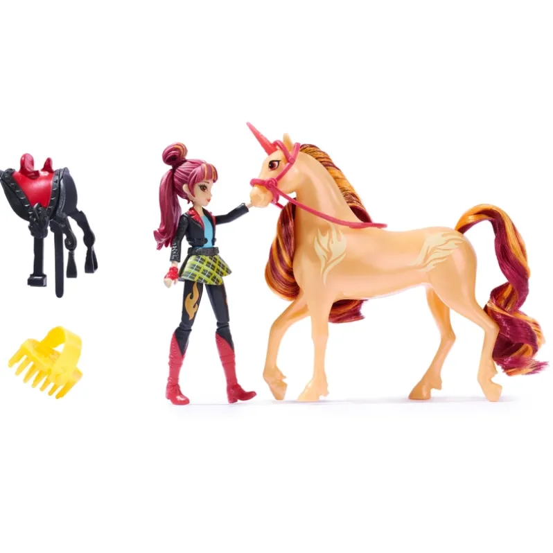 Unicorn Academy Dukke & Enhjørning ass.