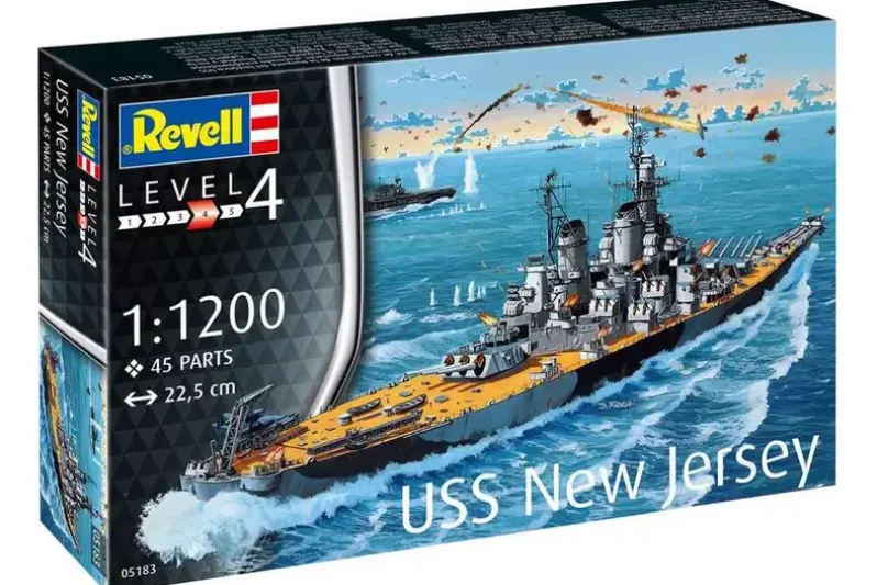 USS New Jersey 1:1200
