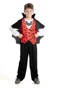 Vampyr kostume str. 4-6 år