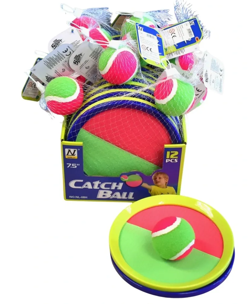 Velcro tennissæt med 1 bold Ø19cm