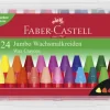 Vokskridt jumbo Faber-Castell 24 farver