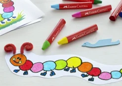 Vokskridt jumbo Faber-Castell 24 farver