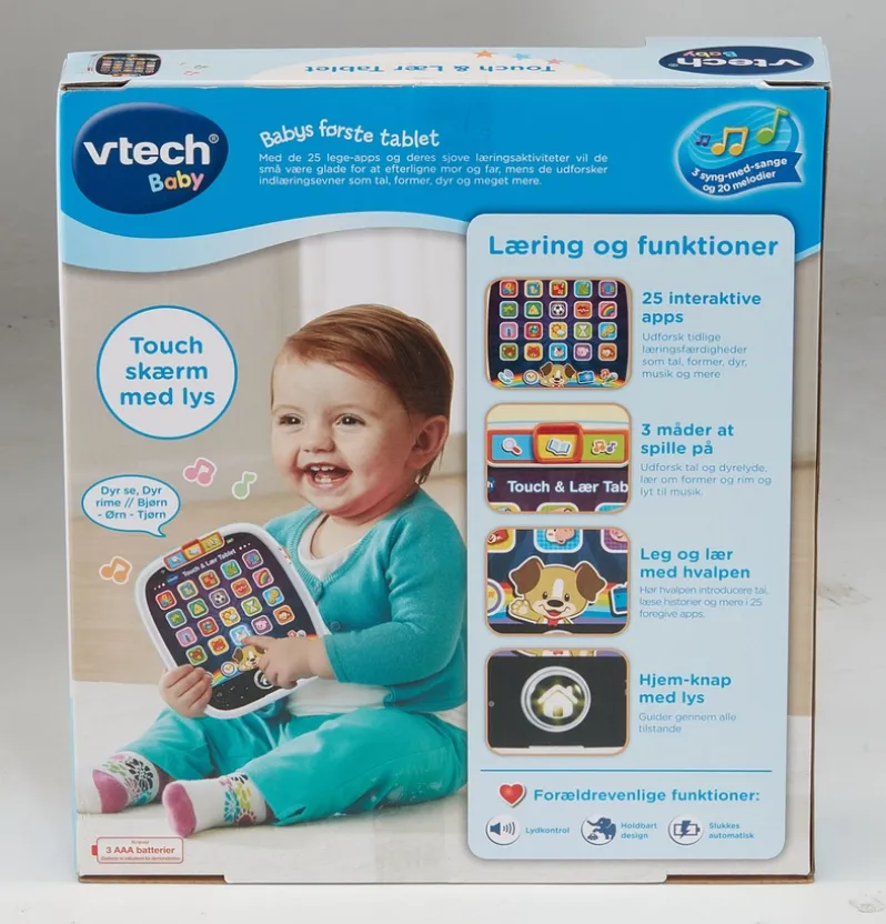 Vtech Touch & Teach Tablet DK