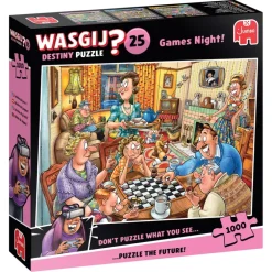 Wasgij Destiny 25 Games Night! 1000 brikker