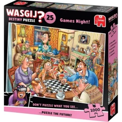 Wasgij Destiny 25 Games Night! 1000 brikker