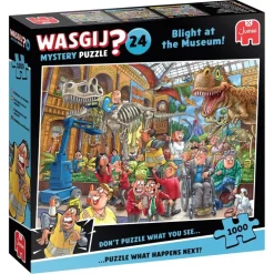 Wasgij Mystery 24 Blight at the museum! 1000 brikker