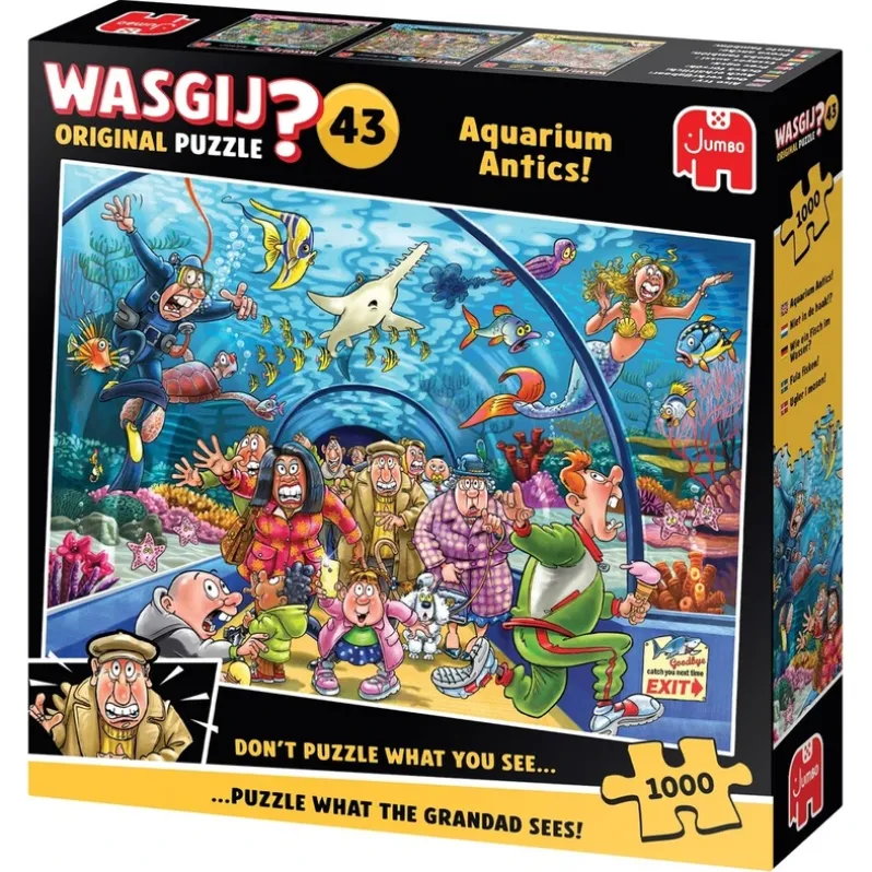 Wasgij Original 43 Aquarium Antics! 1000 brikker