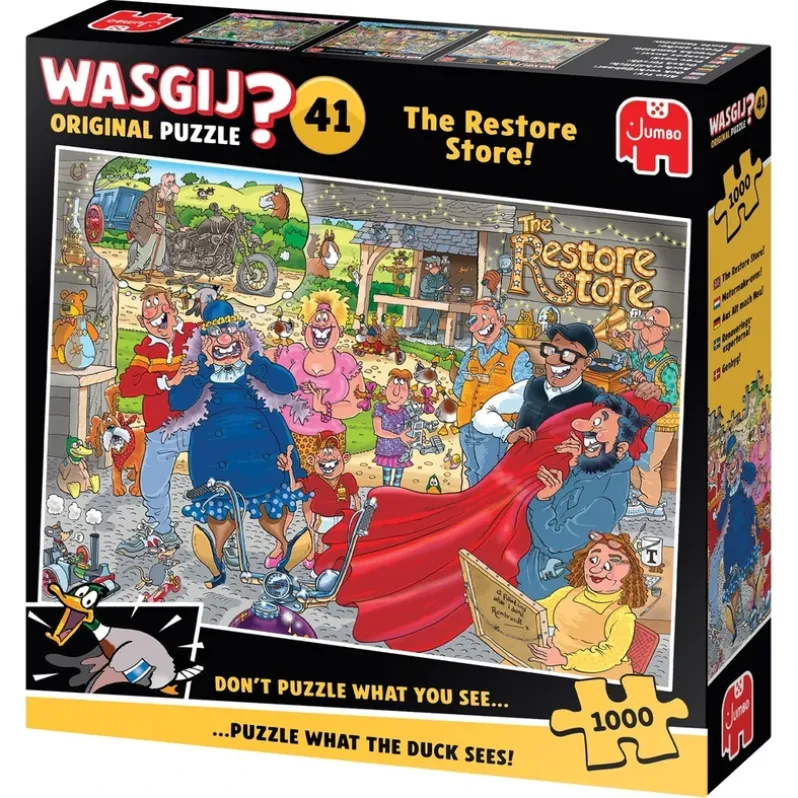 Wasgij Original 41 The Restore Store! 1000 brikker