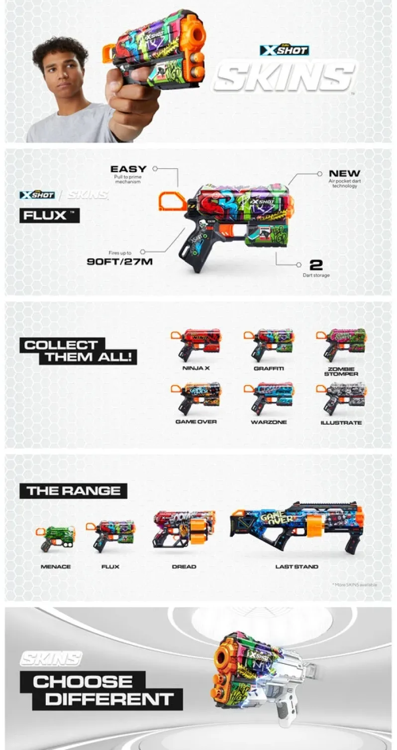 Xshot Skins Menace